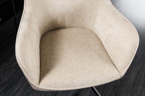 SET 2 SCAUNE ROTATIVE, VERONA, SAMPANIE, METAL SI CATIFEA, DESIGN MODERN, ARTIM GROUP SELECTION - Img 6