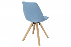 SET 4 SCAUNE ALBASTRE SCANDINAVIA 38134 - DESIGN SCANDINAV - Img 4