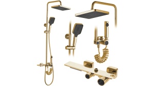 SET DE DUS REA HELIX, AURIU, DIN ALAMA, CALITATE SUPERIOARA - Img 1