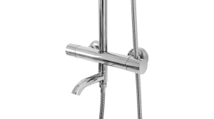 SET DE DUS REA LUNGO CU TERMOSTAT, CROM, DIN ALAMA, CALITATE SUPERIOARA - Img 2