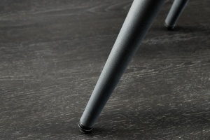 SET FOTOLIU SI TABURET SCANDINAVIA, DIN METAL SI TEXTIL CHENILLE, CULOARE SAMPANIE, INVICTA INTERIOR - Img 7