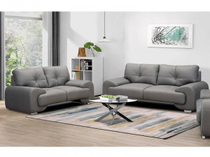SET LIVING DEOSEBIT, OMEGA LUX, DIN TEXTIL FOARTE FIN DE DIVERSE CULOARI, CONFORT SPORIT - Img 3