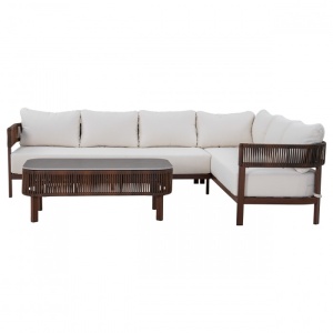SET LOUNGE DE LUX, COLTAR CU MASA SI BAR, ARTIM GROUP COLLECTION - Img 1