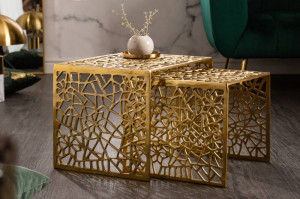 SET MASUTE DE CAFEA, ABSTRACT, DIN METAL, DESIGN MODERN