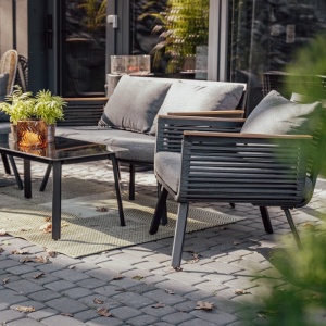 SET MOBILIER TERASA, RELAX, 4 PIESE, CANAPEA, 2 FOTOLII SI MASA, ARTIM GROUP COLLECTION - Img 7