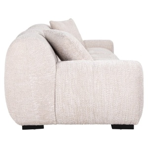 SOFA CHARELLE LOVELY 11 CREM, S4727, CONFECTIONAT DIN PLACAJ, PIN, SPUMA, LEMN DE MESTEACAN, RICHMOND INTERIOR - Img 2