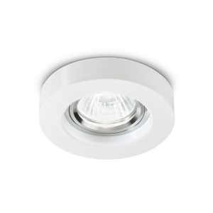 SPOT BLUES ROUND BIANCO STIL MODERN IDEAL LUX