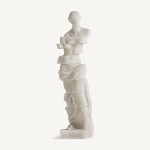 STATUETA, OFELIA, 43CM, CULOARE ALBA, DIN RASINA, STIL MODERN, ARTIM GROUP SELECTION