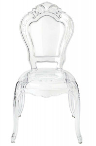 STOC 1 BUC!!! SCAUN DINING KING, TRANSPARENT, DIN POLICARBONAT, STIL MODERN - Img 5