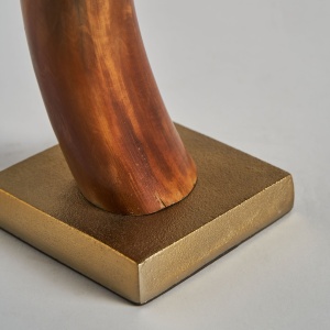 STOC!!! DECORATIUNE PANYA, DIN OS BRUN SI METAL, DESIGN CONTEMPORAN, VICAL HOME - Img 2