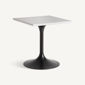 STOC LIMITAT!!! MASA DE BAR PERRIER 75CM, DIN METAL SI PORTELAN ALB, DESIGN EXCLUSIVIST, VICAL HOME - Img 2