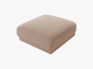 TABURET MILEY, 90 CM, CAPPUCCINO 40, TAPITERIE DIN CATIFEA, DESIGN DEOSEBIT - Img 3