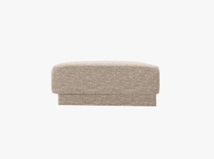 TABURET MILEY, BEJ, CU TAPITERIE DIN TEXTIL CHENILLE HAGA, MICADONI - Img 3