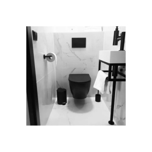 VAS WC SUSPENDAT, CALANI LOYD SLIM, NEGRU, CALITATE SUPERIOARA - Img 4