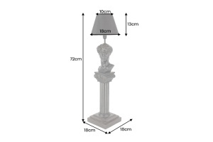 VEIOZA, DAVID 70CM, REALIZAT DIN POLIRASINA, CULOARE NEAGRA, REALIZAT MANUAL, ARTIM GROUP SELECTION - Img 2