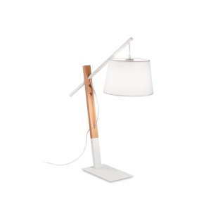 VEIOZA EMINENT TL1, ALB, DESIGN MODERN, IDEAL LUX