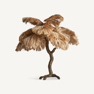 VEIOZA MODERNA KELLIE 73CM, DIN METAL SI CANEPA, DESIGN EXCLUSIVIST, VICAL HOME