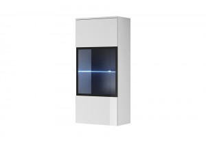 VITRINA LIVING CU LED SIMPLE SWT60 DESIGN SCANDINAV PSK