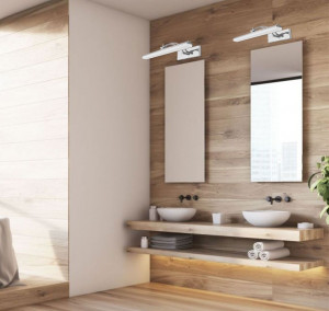 APLICA CHROME MIRROR APP372-1W, 9W, 40 cm, CROM/ARGINTIU, DIN METAL CROMAT, STIL MODERN, TU - Img 4