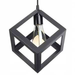 APLICA DENVER 180979C, 16x22x40 cm, NEGRU, DIN OTEL DE INALTA CALITATE, STIL MODERN, TU - Img 2