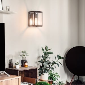 APLICA IGOR AP1, NEGRU, DIN METAL, STIL MODERN - Img 2