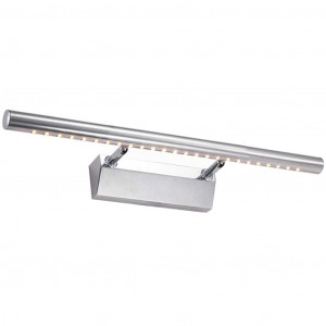 APLICA LED BAIE APP361-1W, 40X2.5 cm, CROM/ARGINTIU, DIN OTEL INOXIDABIL SI METAL, STIL MODERN, TU