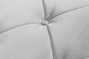 BANCHETA, 170CM, BAROCK 170CM, ARGINTIE, DESIGN MODERN - Img 5