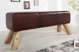 BANCUTA DIN PIELE NATURALA BOCK II 36269 DESIGN VINTAGE