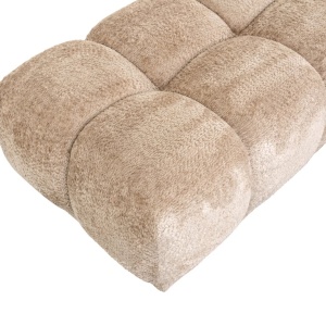 BANCUTA NOAH SHEEP NATURE 01, S4757, CONFECTIONAT DIN PLACAJ, SPUMA, LEMN SI 100% POLIESTER, STIL MODERN - Img 4
