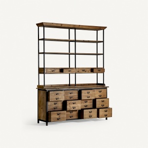 BIBLIOTECA 180CM, DIN LEMN DE ULM MARO, DESIGN EXCLUSIVIST, VICAL HOME - Img 3