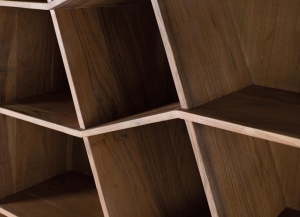 BIBLIOTECA ELEGANTA, 180CM, COD 1588, LEMN DE SALCAM, ARTIM GROUP SELECTION - Img 3