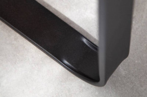 BIROU 160CM CU SERTARE, STUDIO, DIN METAL SI MDF, STIL INDUSTRIAL - Img 5