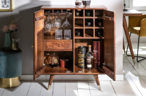 BUFET DE BAR/LIVING, MYSTIC 75CM, LEMN SALCAM, STIL RETRO, ARTIM GROUP SELECTION - Img 3