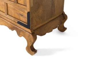 BUFET LIVING CORINTH 91CM, DIN LEMN DE MANGO, CULOARE NATUR MIERE, ARTIM GROUP SELECTION - Img 8