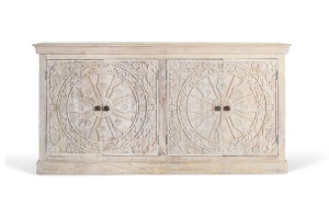 BUFET LIVING ELEGANT, CODE 1991, 180CM, LEMN DE MANGO, ARTIM GROUP SELECTION - Img 1