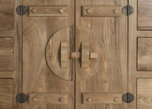 BUFET LIVING LUCCA 153CM, DIN LEMN DE TEC, CULOARE NATUR, ARTIM GROUP SELECTION - Img 7