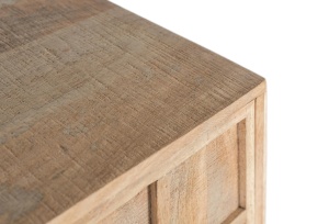 BUFET LIVING MONTEPULCIANO 175CM, DIN LEMN DE MANGO, CULOARE NATUR, ARTIM GROUP SELECTION - Img 4