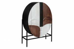 BUFET LIVING, VODO 120CM, LEMN MASIV DE MANGO SI SUPORT METALIC, ARTIM GROUP - Img 5