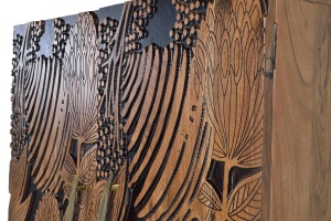 BUFET RETRO, 160CM, COD 1209, LEMN DE SALCAM, ARTIM GROUP SELECTION - Img 8