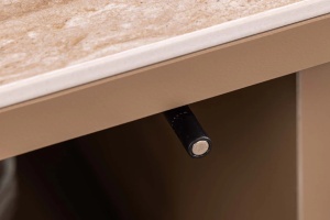 BUFET SAVOY 180CM, 3D, REALIZAT DIN MDF SI PLACA CERAMICA, CULOARE CREM, ARTIM GROUP SELECTION - Img 3