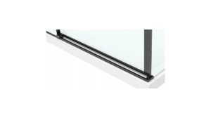 CABINA DE DUS REA SOLAR, CULISANTA, 120X90CM, NEGRU MAT, DIN STICLA, CALITATE SUPERIOARA - Img 5