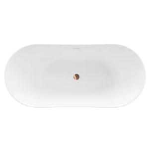 CADA DE PODEA FREESTANDING REA FERRANO SLIM 160, CU CAPAC DOP CUPRU PERIAT, CALITATE SUPERIOARA - Img 6
