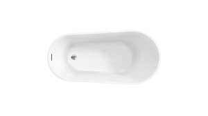 CADA FREESTANDING CORI, 170 CM, ALB, DIN ACRIL, CALITATE SUPERIOARA - Img 6