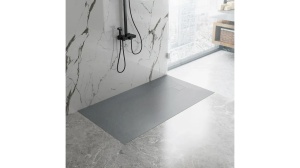 CADITA DE DUS REA MAGNUM, 120x90 CM, GRI, DIN COMPOZIT, CALITATE SUPERIOARA - Img 5