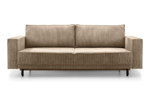 CANAPEA ADELE, BEJ GRUPA III, CONFECTIONATA DIN METAL, SPUMA POLIURETANICA SI TEXTIL, STIL MODERN