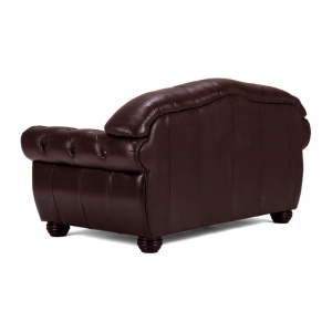 CANAPEA DE LUX CHESTERFIELD HEREFORD 168CM, 2 LOCURI, DIN PIELE NATURALA, CULOARE MARO, ARTIM SELECTION - Img 6
