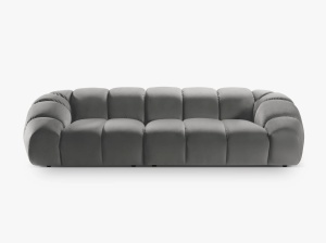CANAPEA DIANA, 4 LOCURI, 294 CM, DIVERSE CULORI SI MATERIALE, DESIGN DEOSEBIT - Img 17