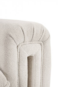 CANAPEA ELEGANTA, KELLY 230CM, MATERIAL BOUCLE, BEJ, DESIGN DEOSEBIT - Img 3