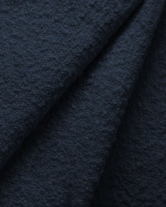 CANAPEA EXTENSIBILA CU 3 LOCURI, JODIE, 107X472 CM, ADANCIME SCAUN 62 CM, ALBASTRU INCHIS, TAPITAT CU TAPITERIE DIN TEXTIL BOUCLE BALOO, MICADONI - Img 6