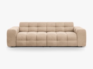 CANAPEA KENDAL, 4 LOCURI, 255 CM, DIVERSE CULORI SI MATERIALE, DESIGN DEOSEBIT - Img 4